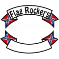 CONFEDERATE BANNER ROCKER